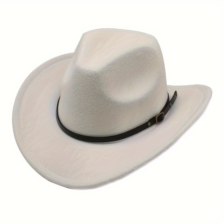 Vintage-Inspired 4-Pack Unisex Fedora Hats - Classic Cowboy/Cowgirl Panama Caps with Slim Band - High-Quality Woven Polyester, Machine Washable, Ideal for Cosplay, Photo Props & Festivals
