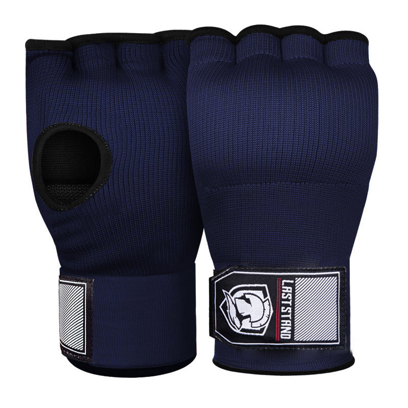 Gel Gloves Half Finger Boxing Gloves Lazy Quick Boxing Bandage Hand Guard Cloth