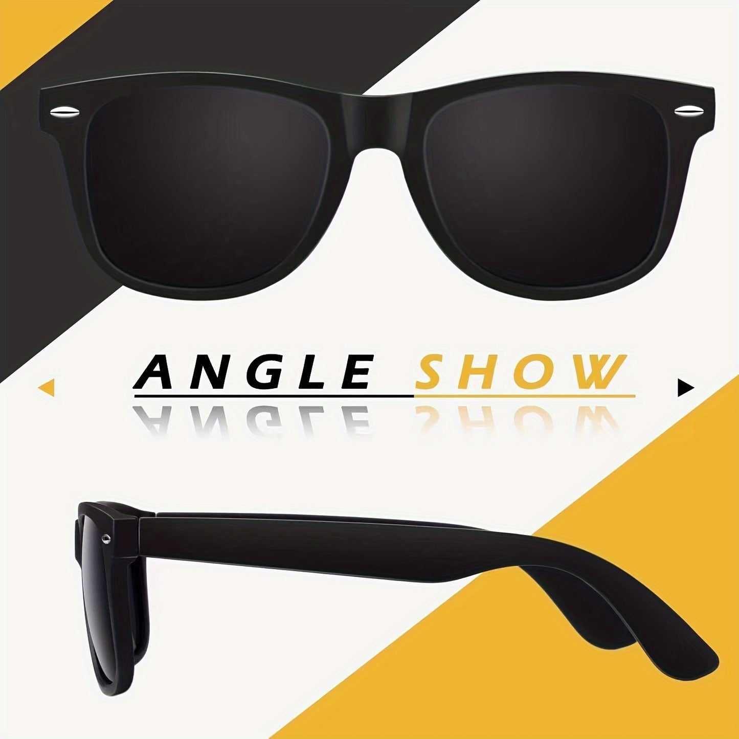 Sunglasses Men Sunglasses For Womens Trendy Retro Mirror Lens For Driving Fishing UV Protection