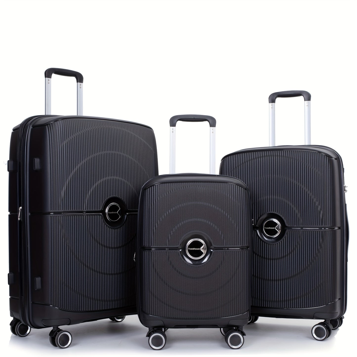 Tripcomp Luggage Sets 3 Piece Expandable Luggage With TSA Lock, Hardside Travel Suitcase Set With Double Spinner Wheels (20/24/28)