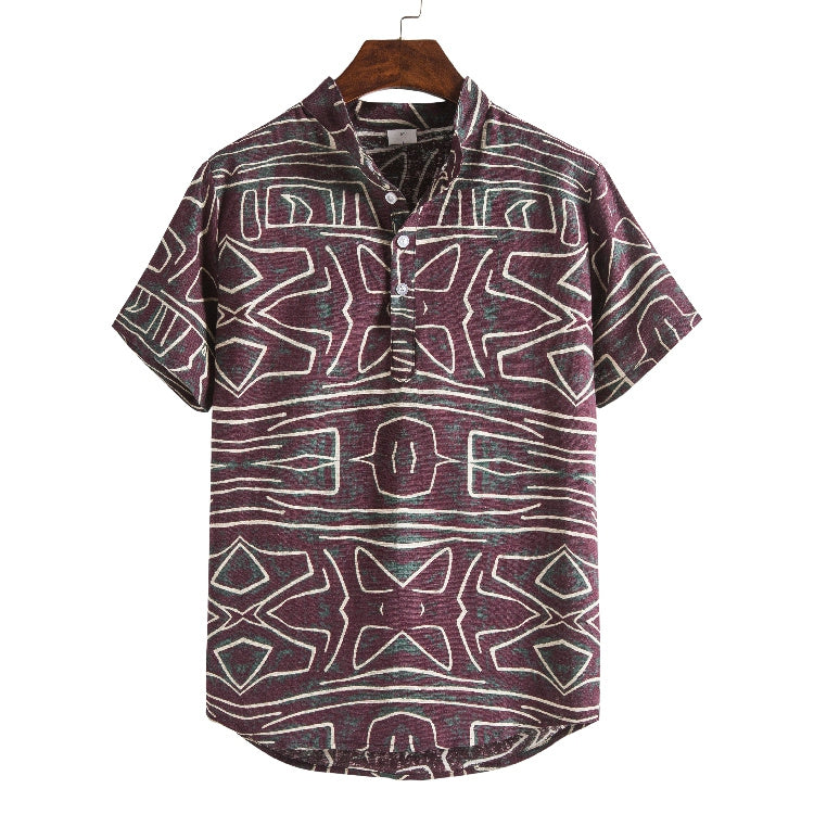 Men's Bamboo And Linen Shirt