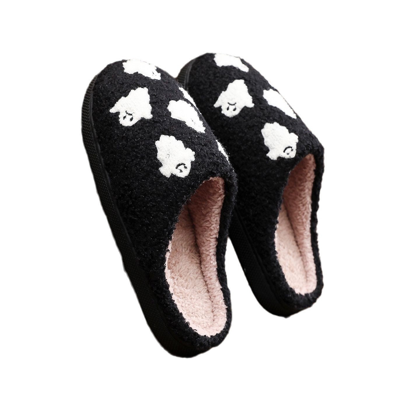 Halloween Ghost Cartoon Thermal Cotton Slippers Men And Women