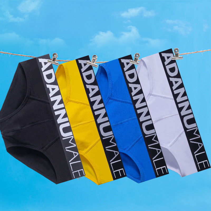 Thin Hip Lift Men's Underwear Comfortable Cotton Low Waist