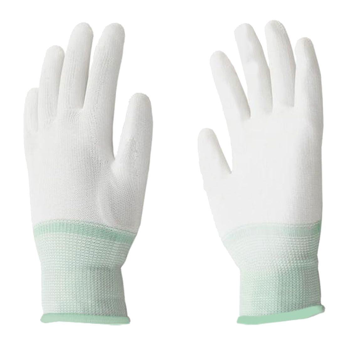 White Breathable Hand Fitted Labor Protection Gloves