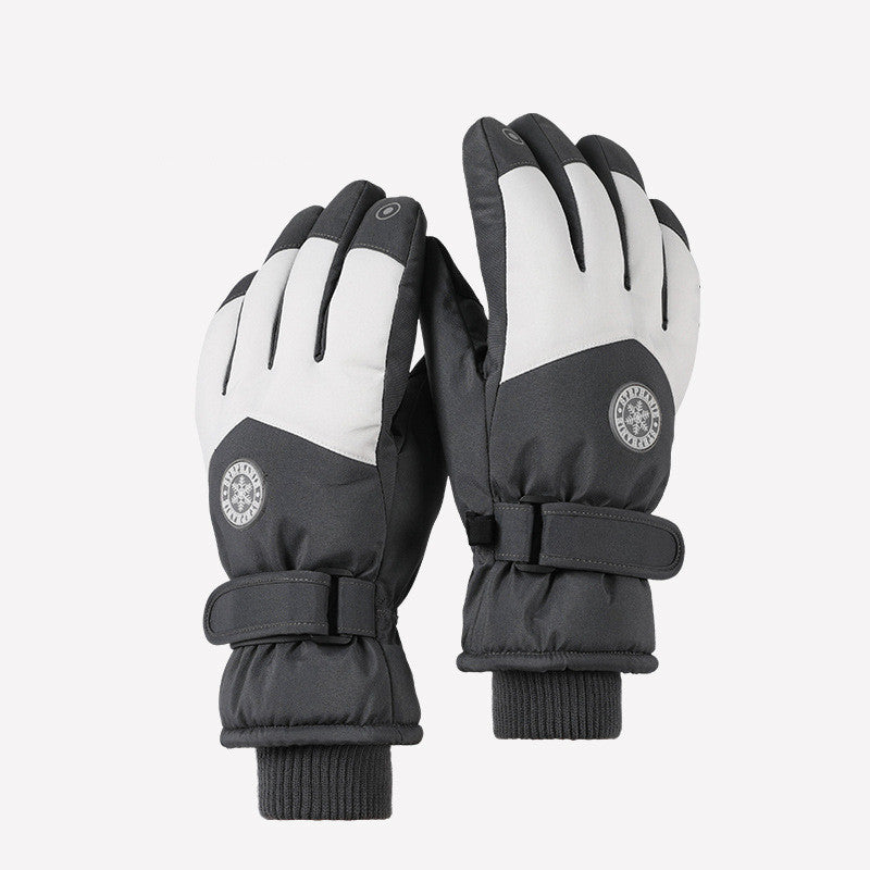 Windproof Outdoor Thickened Sports Warm Gloves For Men And Women