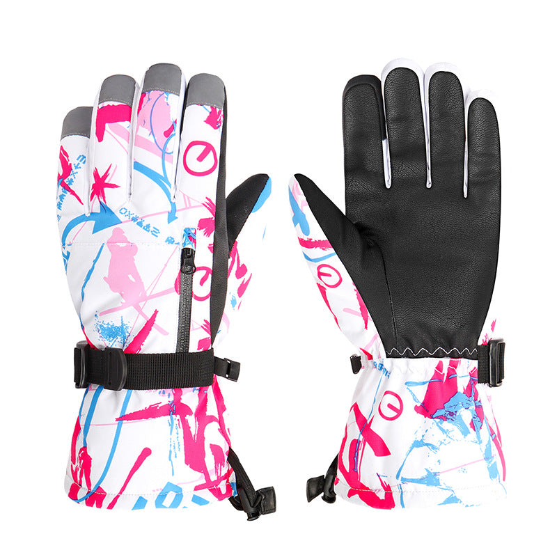 Touch Screen Ski Gloves For Men And Women In Winte