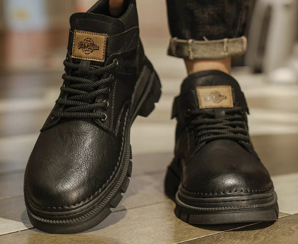 Martin Boots Men's High Top Working Wear Retro