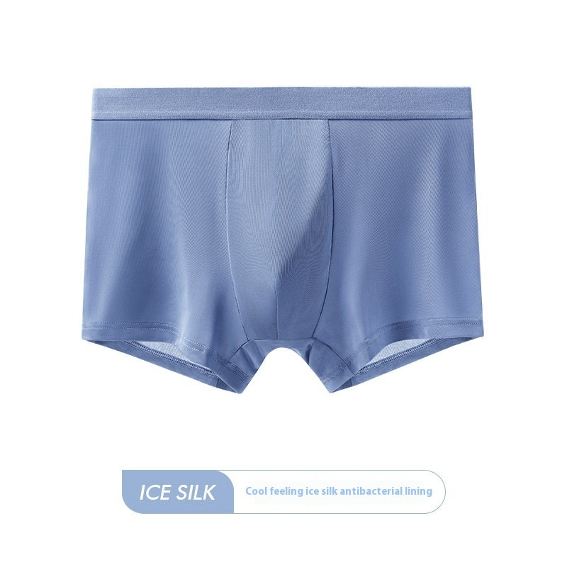 Men's Ice Silk Summer 5A Antibacterial Underwear
