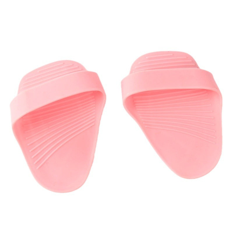 Silicone Hand Protector Sports Fitness Dumbbell Weightlifting Silicone Gloves Anti-wear