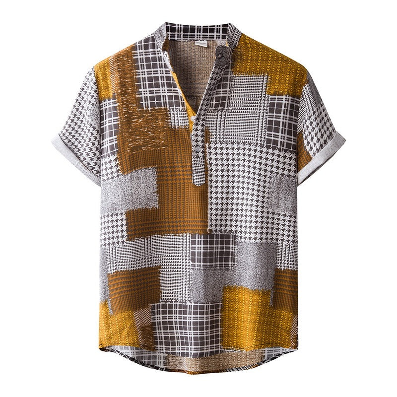 Men's Bamboo And Linen Shirt