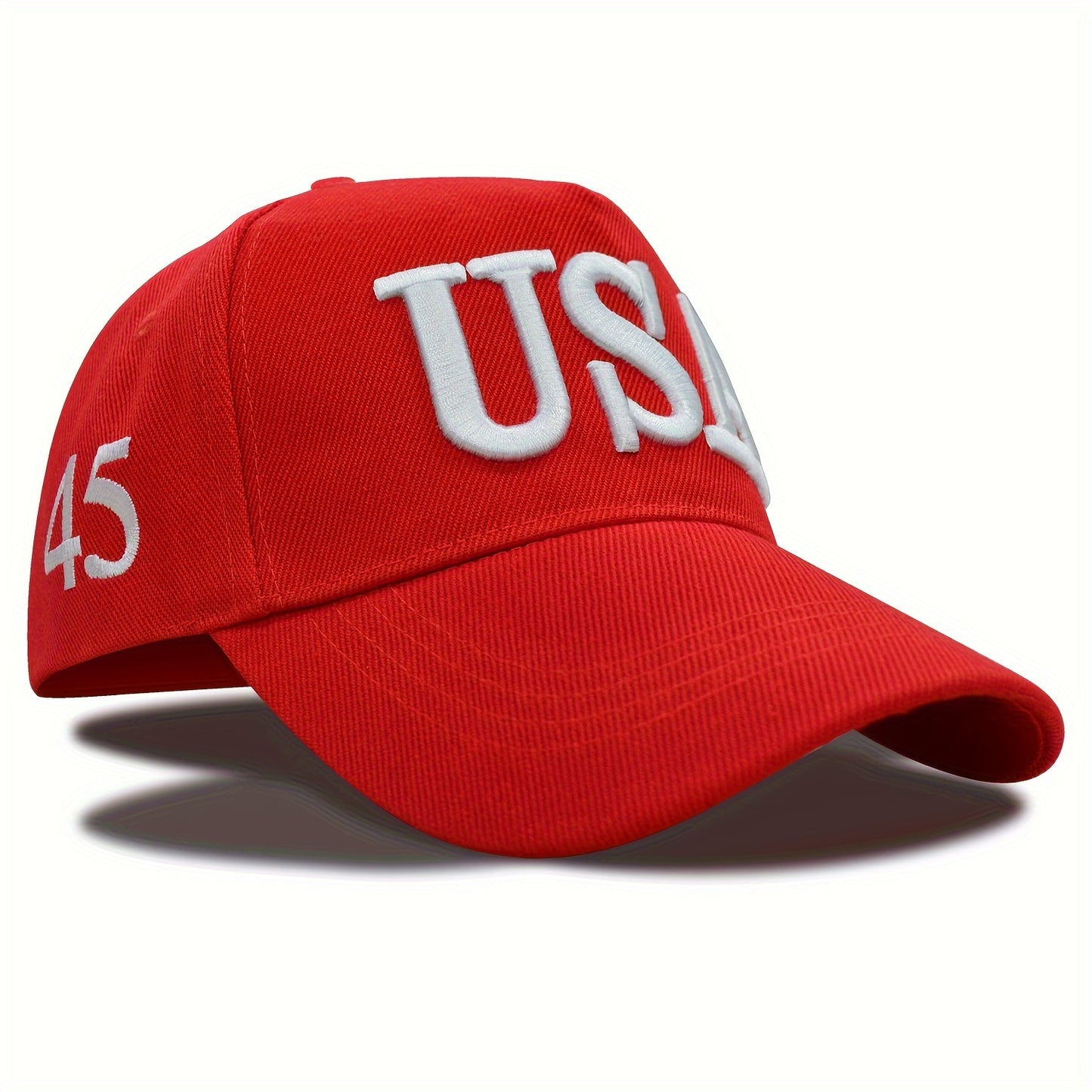 2pcs Premium USA Embroidered Adjustable Baseball Caps for Men & Women - Breathable Acrylic, Perfect for Outdoor Sports