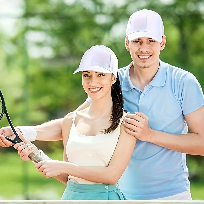 12 Pack Bulk Multicolor Adjustable Blank Baseball Caps in Unisex Solid Color for Running, Cycling and Outdoor