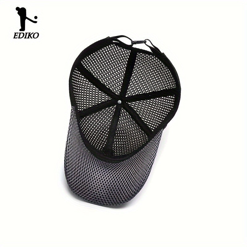 4pcs/Set Summer Mesh Baseball Cap for Men Adjustable Breathable Caps Women Men's Hat Quick Dry Hats Casual Trucker Hat