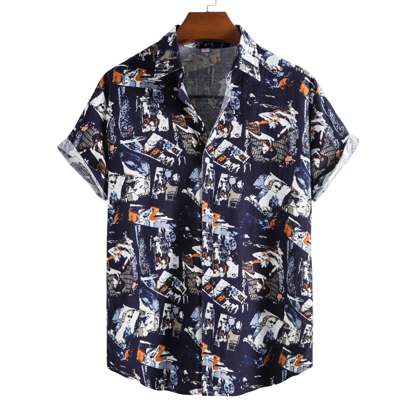 Men's Bamboo And Linen Shirt