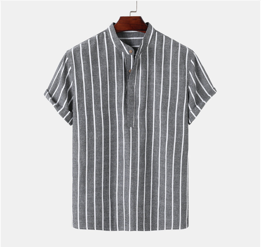 Men's Bamboo And Linen Shirt