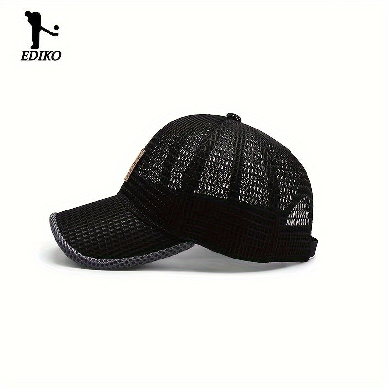 4pcs/Set Summer Mesh Baseball Cap for Men Adjustable Breathable Caps Women Men's Hat Quick Dry Hats Casual Trucker Hat