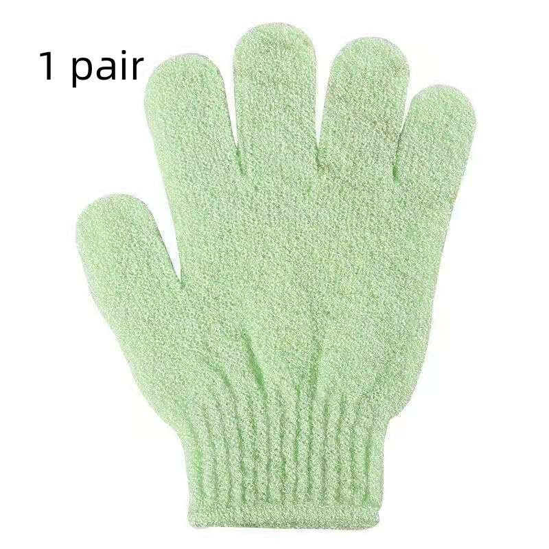 Bath towel gloves Candy color mud towel Bathroom glove bath towel