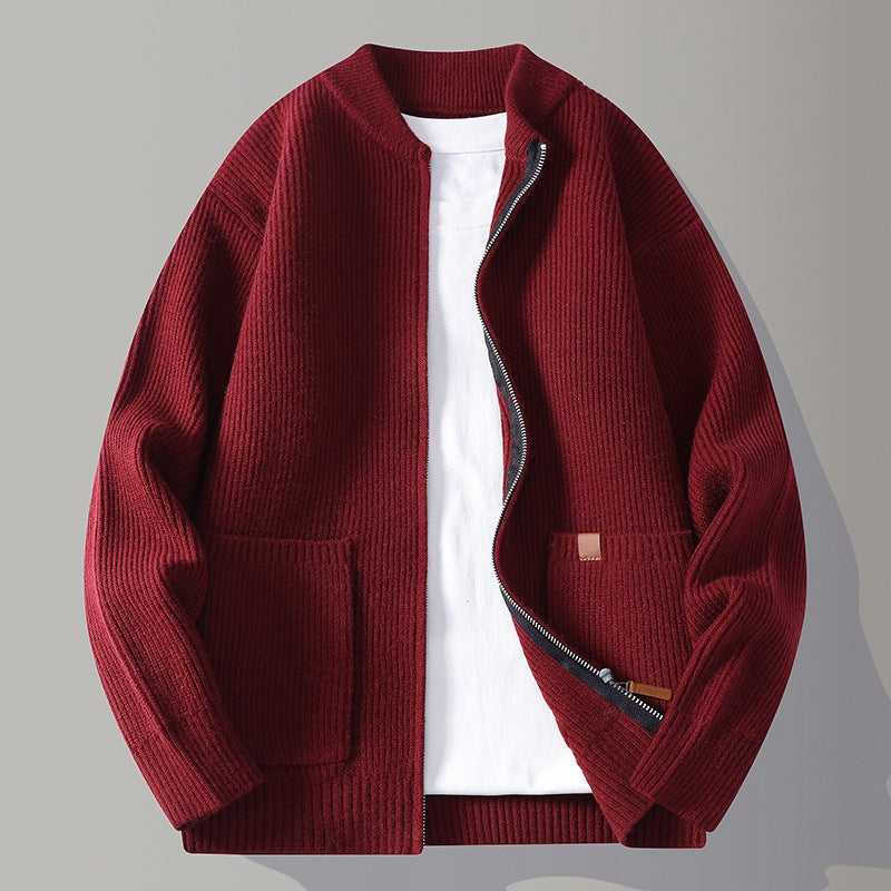 Autumn And Winter Fashion Casual Sweater Cardigan For Men