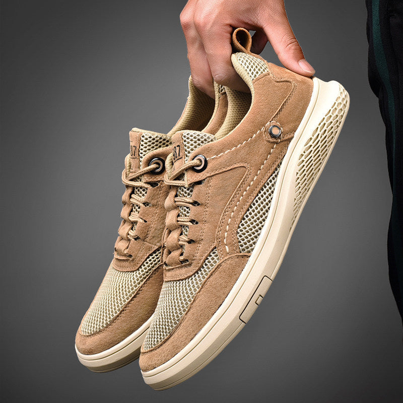 All-match Mesh Sports Casual Retro Sneakers Men