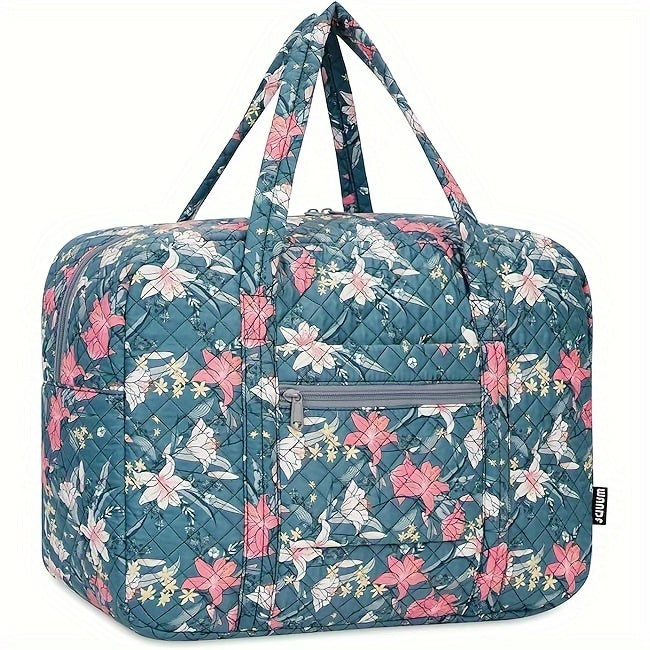 Travel Duffel Bags For Women And Girls Waterproof Gym Bag Laptop Carry-On Luggage Weekend Travel Organizer 25L