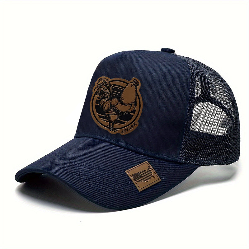 New fashion trend rooster pattern cap trucker hat hats snapback hats for men and women for summer baseball caps flat brimmed cap duck tongue cap travel daily sunscreen cap hats golf cubs party available outdoor sports