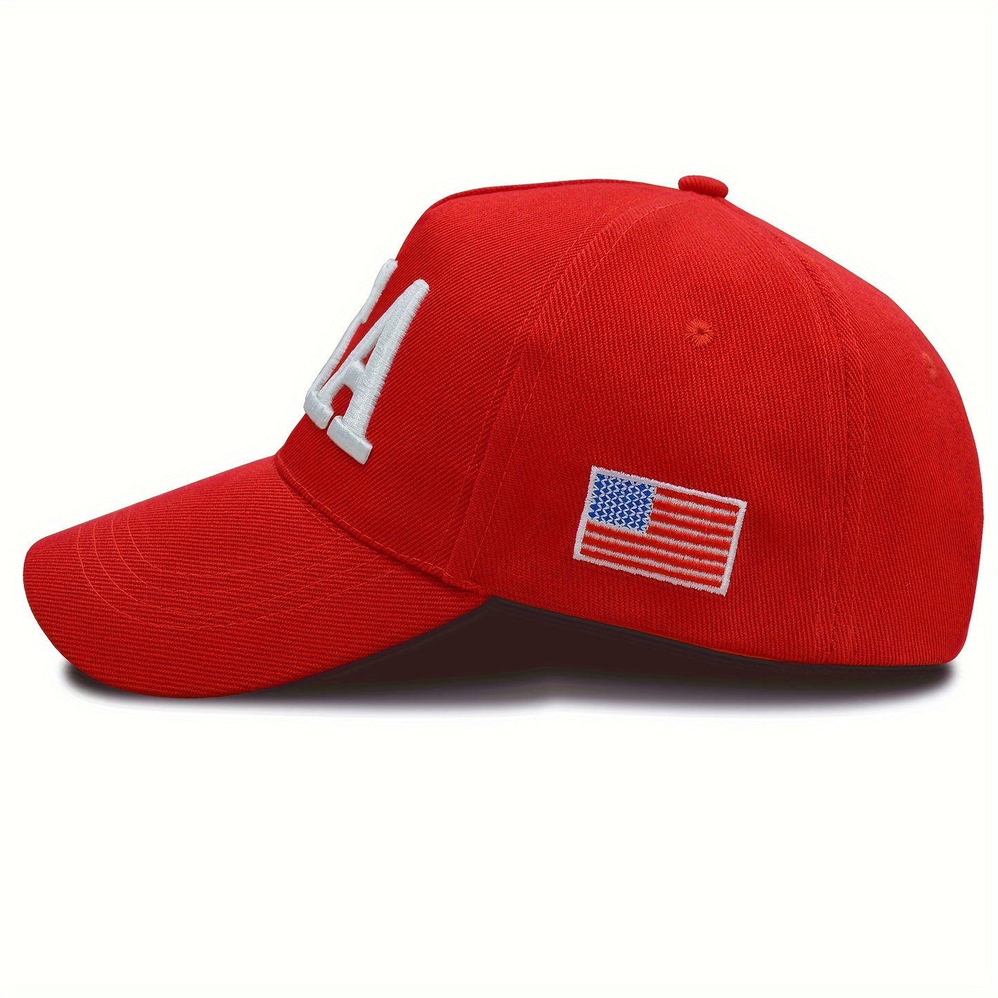 2pcs Premium USA Embroidered Adjustable Baseball Caps for Men & Women - Breathable Acrylic, Perfect for Outdoor Sports