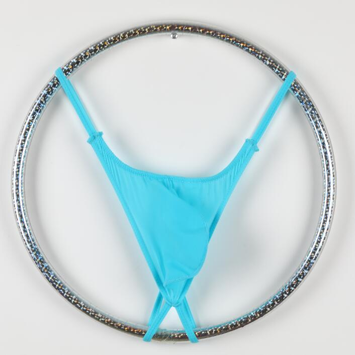 Men's Low Waist Ice Silk T-back