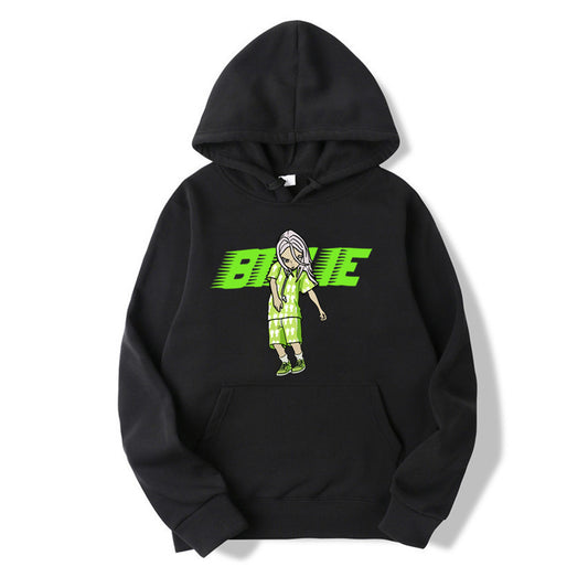 Fleece hooded men and women sweater