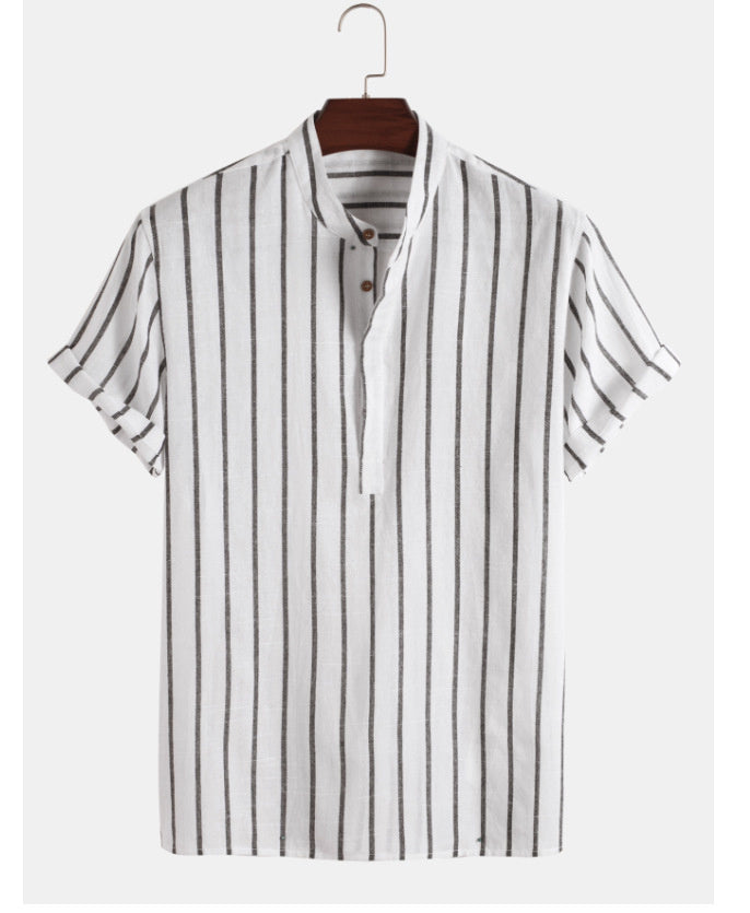 Men's Bamboo And Linen Shirt