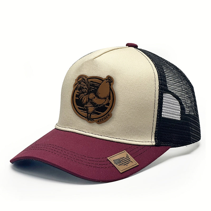 New fashion trend rooster pattern cap trucker hat hats snapback hats for men and women for summer baseball caps flat brimmed cap duck tongue cap travel daily sunscreen cap hats golf cubs party available outdoor sports