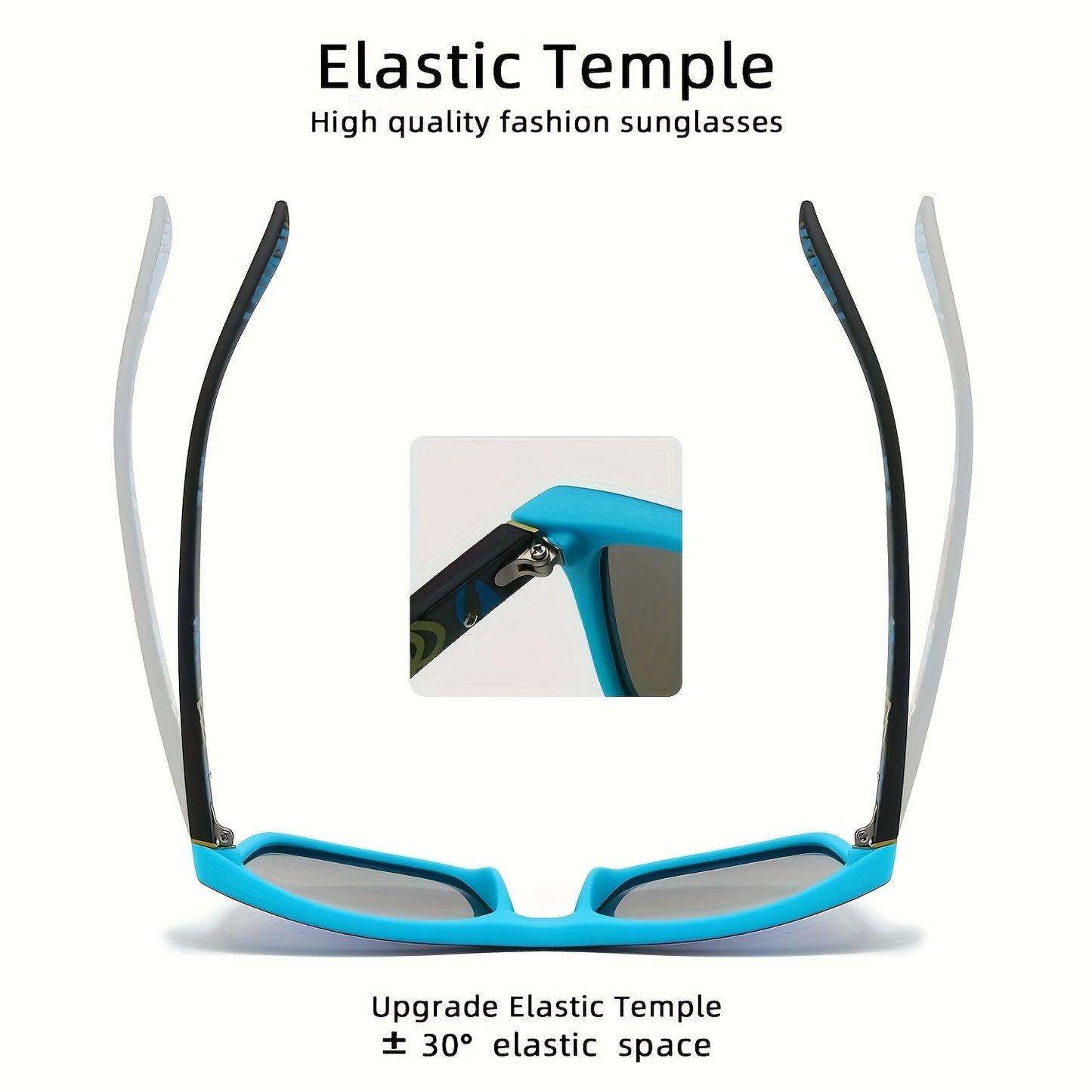 Baolang Elite - Premium Square Polarized Sunglasses with Cool Fantasy Design, Ideal for Men and Women, Casual, Business, Outdoor, Sports, Party, Vacation, Travel, Driving, Fishing, and Photo Prop - Perfect Gift Choice for Fri