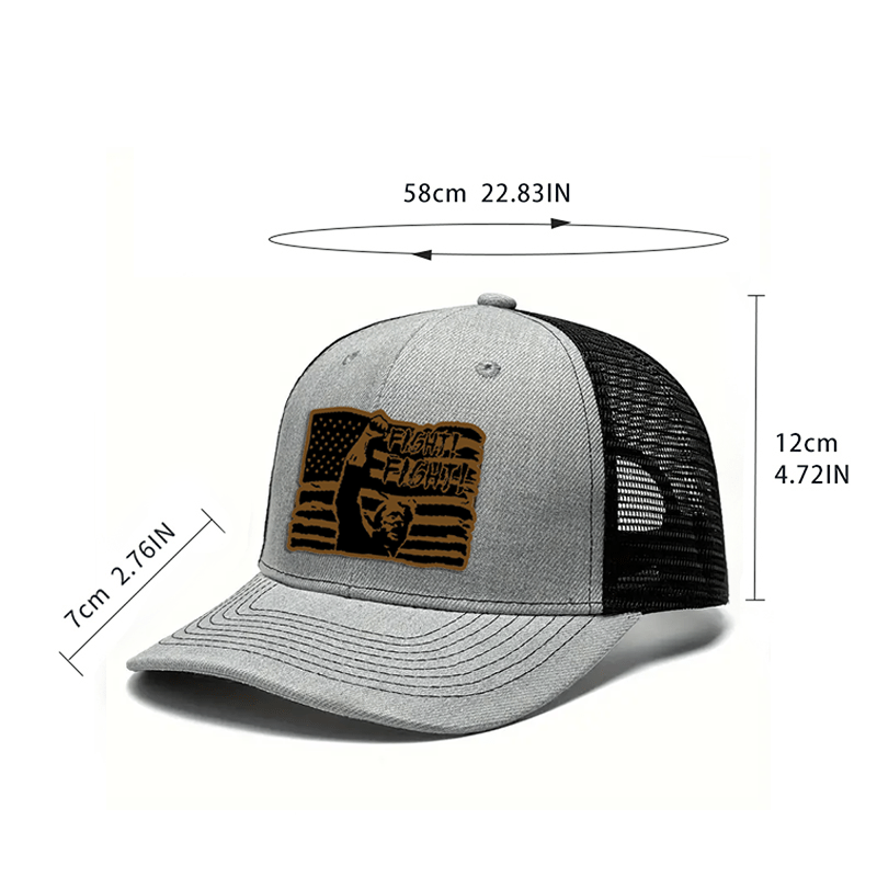 2024 Trump campaign fight fight cap trucker hat hats snapback hats for men and women for summer baseball caps flat brimmed cap duck tongue cap travel daily sunscreen cap hats golf cubs party available outdoor sports