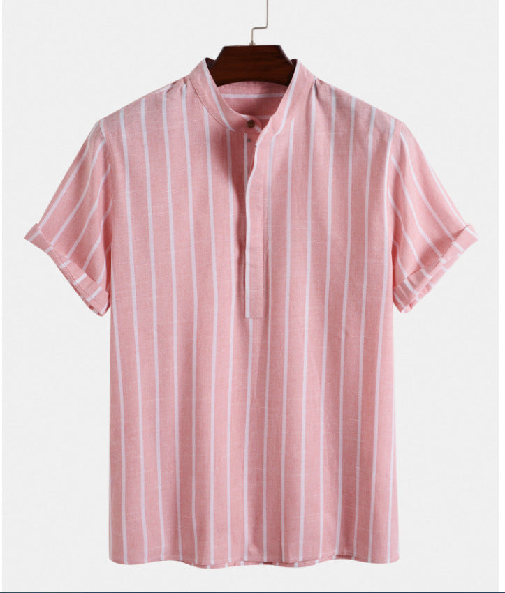 Men's Bamboo And Linen Shirt