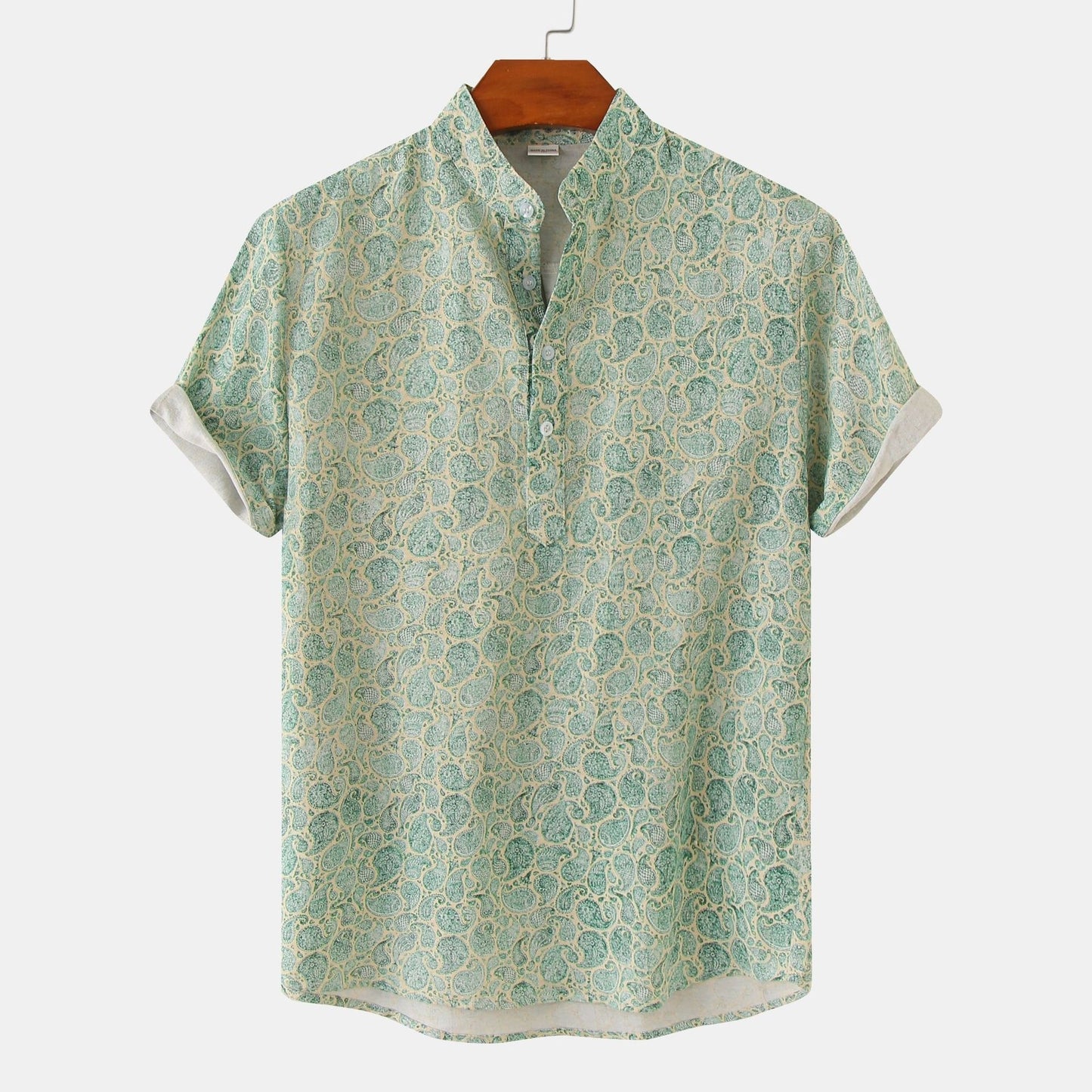 Men's Bamboo And Linen Shirt