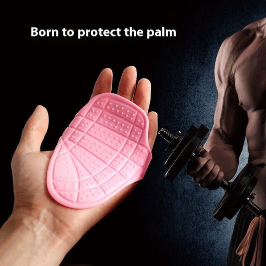 Silicone Hand Protector Sports Fitness Dumbbell Weightlifting Silicone Gloves Anti-wear