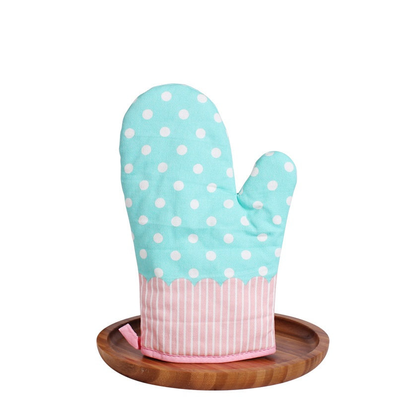 Cute Color Hand Guard Cotton High Temperature Heat Insulation Gloves