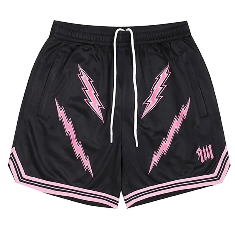 Men's Shorts Summer Breathable Men Women Basketball Shorts Loose American Quasi-training Running Sports Five-point Pants