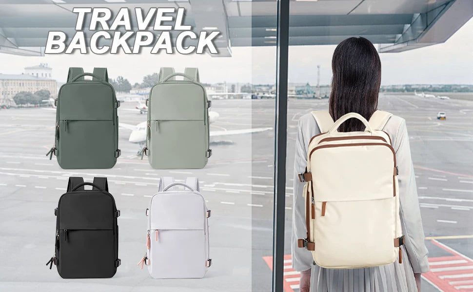 Large Travel Backpack For Women Men,Carry On Backpack,Hiking Backpack Waterproof Outdoor Sports Casual Daypack Travel Essentials