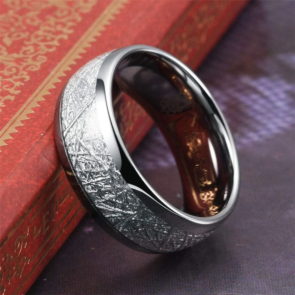 Fashion Viking Tree Of Life Stainless Steel Abalone Shell Rings For Men Odin Norse Viking Rune Rings Retro Amulet Jewelry Gift