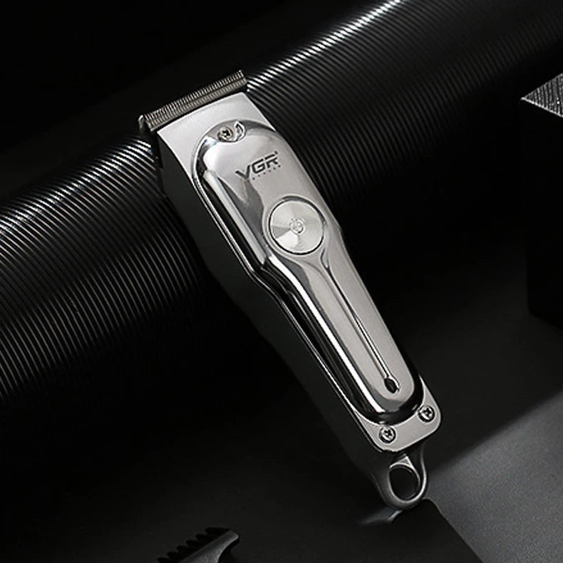 VGR Professional Barber Hair Clippers for Men Hair Cutting Machine Electric Metal Cordless 0mm Hair Trimmer Barber Hair Clipper