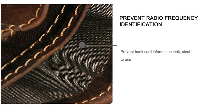 Genuine Leather Man Wallet RFID Blocking Slim Monederos Male Thin Purse High Quality Cowhide Card Wallet For Men Male