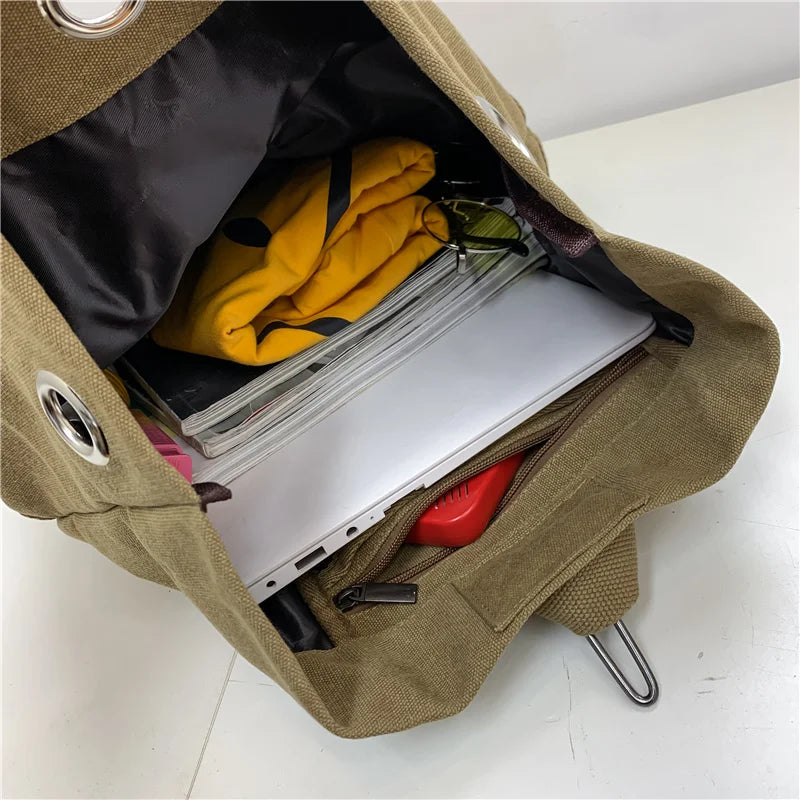 Sport Large Capacity Travel Backpacks Male Luggage Canvas Bucket Shoulder Bag Man Hiking Duffle Bags Men Rucksack Outdoor