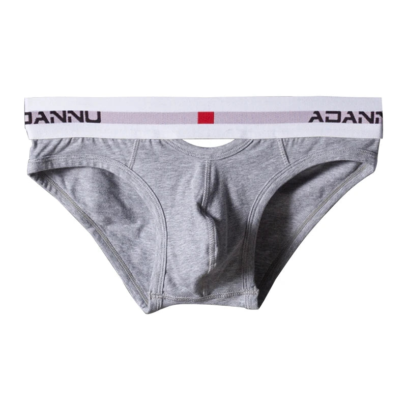 Men Underwear Sexy Men's Briefs Cotton Panties Breathable Ropa Interior Cueca Brief bikini Underpants Low Waist U Pouch AD214