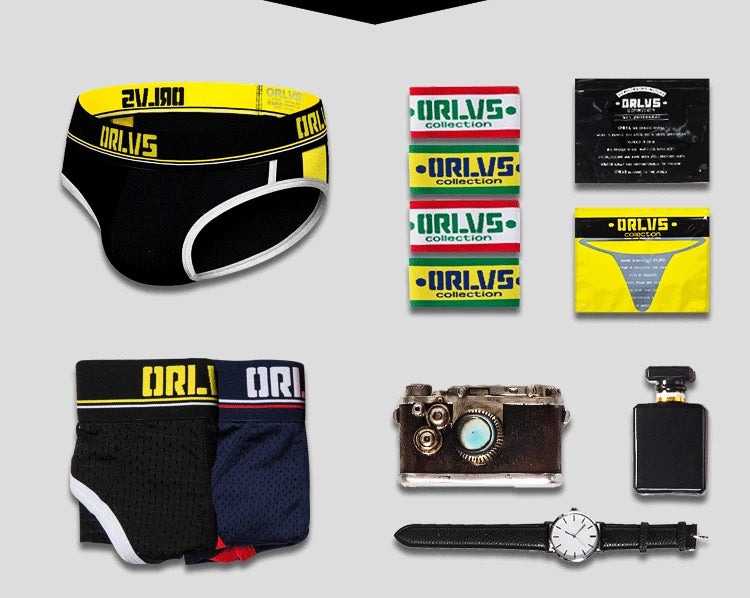 men's underwear low waist fashion sexy u convex bag anti Le briefs men's or192