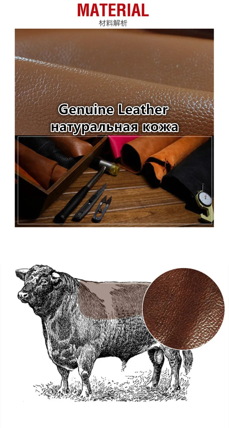 SILOQIN Men's Real Genuine Leather Caps Warm Berets Men Cowhide Leather Hat Winter Fur Earmuffs Cap Middle-aged Dad's Beret Hats