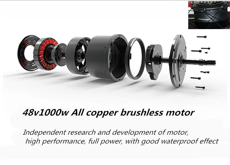 1000W 2000W power mountain bike lithium electric bicycle 48V 20Ah electric bicycle eBike electric bicycle electric snowmobile