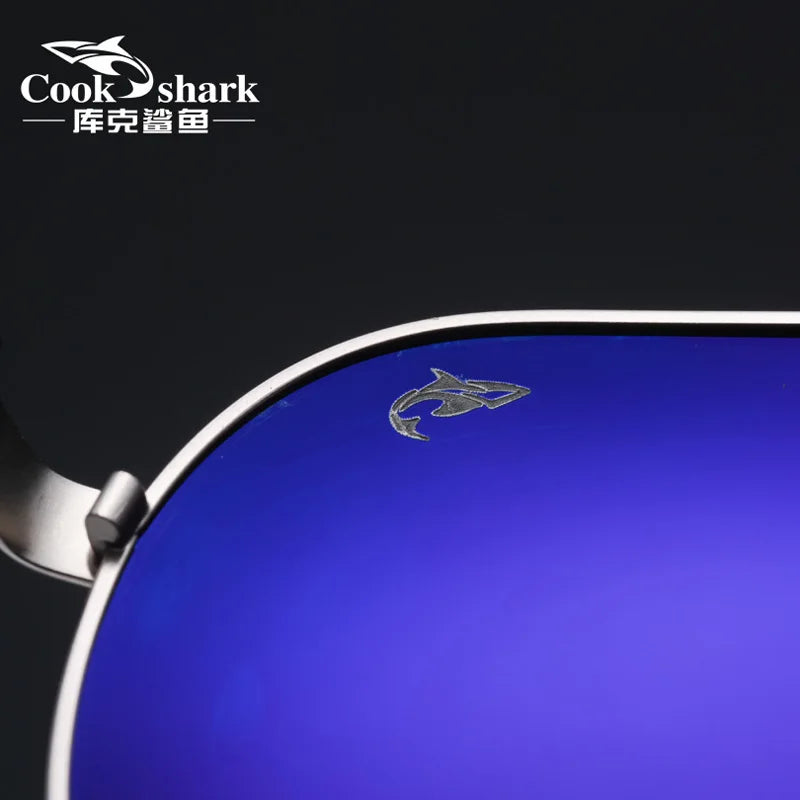 Cookshark sunglasses men's sunglasses tide polarized driving driver blue glasses