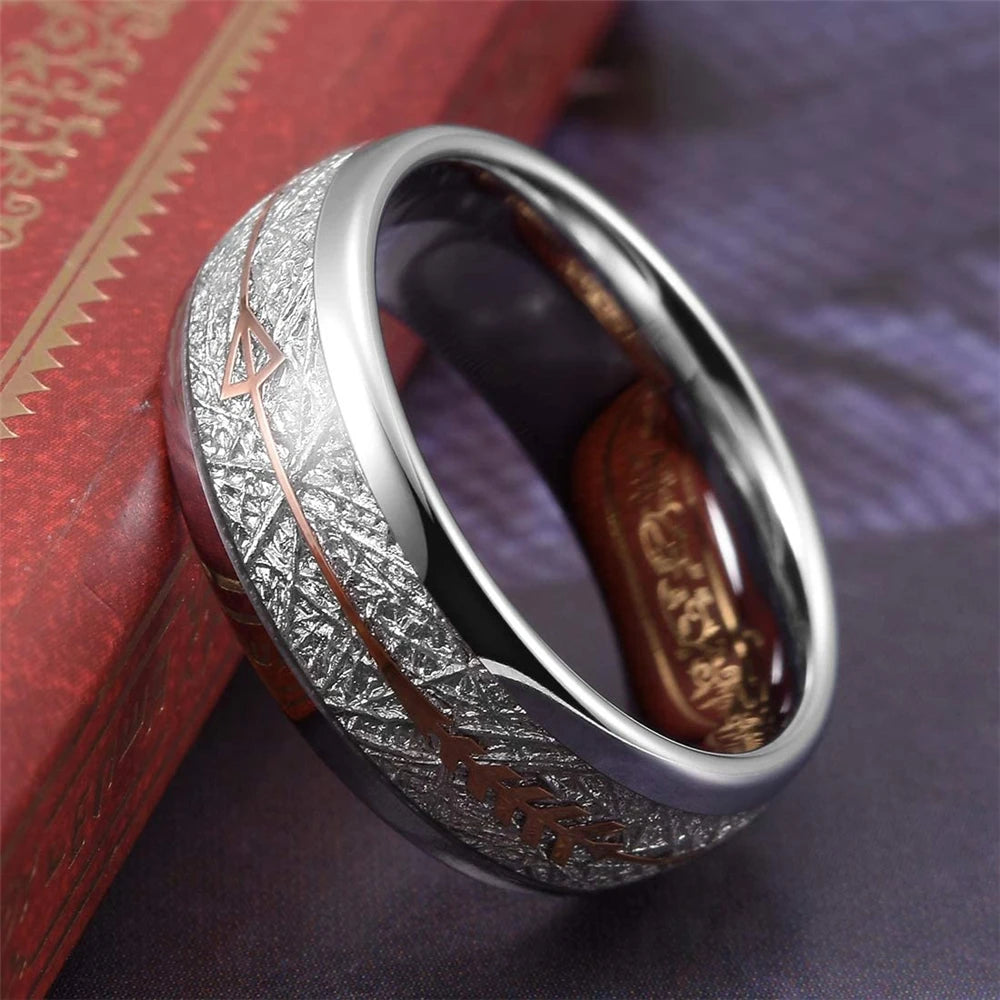 Fashion Viking Tree Of Life Stainless Steel Abalone Shell Rings For Men Odin Norse Viking Rune Rings Retro Amulet Jewelry Gift