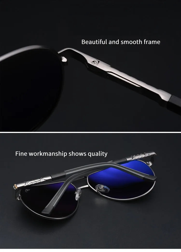 Cookshark sunglasses men's sunglasses tide polarized driving driver blue glasses
