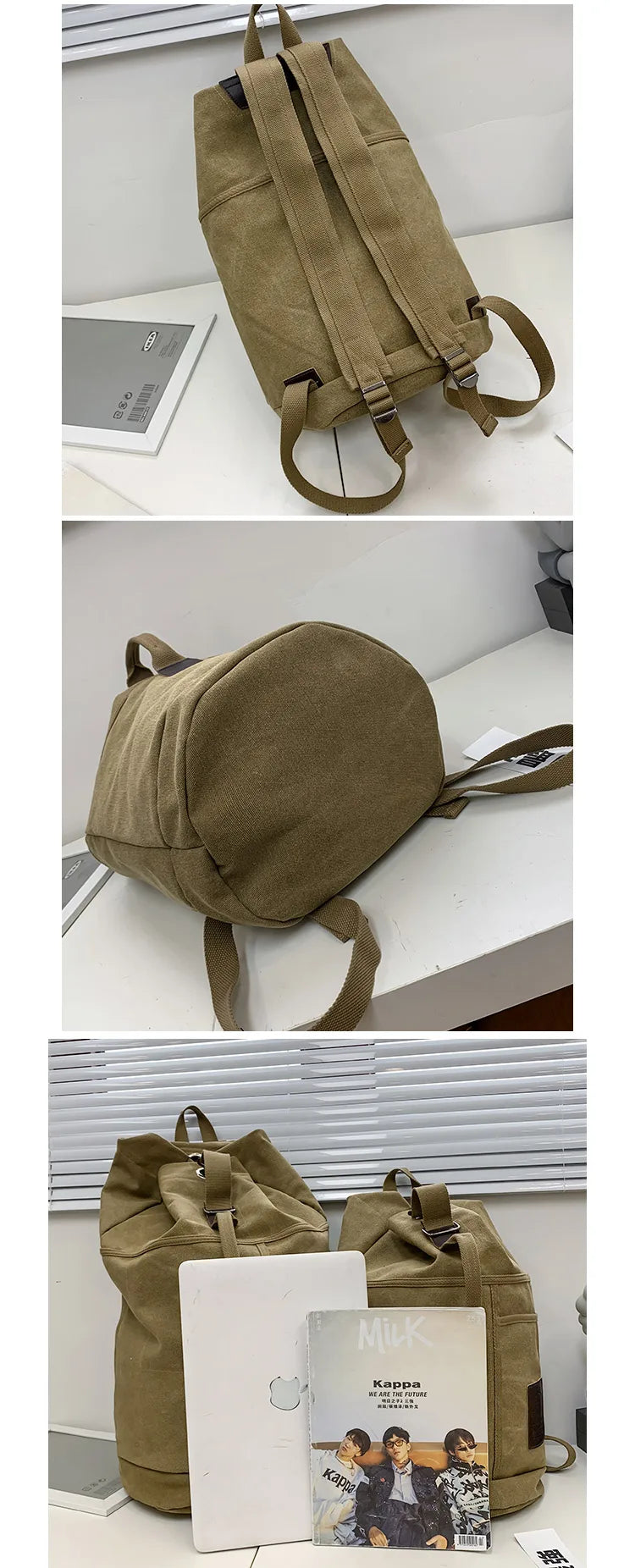 Sport Large Capacity Travel Backpacks Male Luggage Canvas Bucket Shoulder Bag Man Hiking Duffle Bags Men Rucksack Outdoor